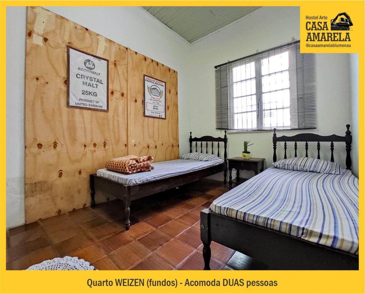 Casa Amarela Blumenau Hospedagem Alternativa Hostel Ngoại thất bức ảnh