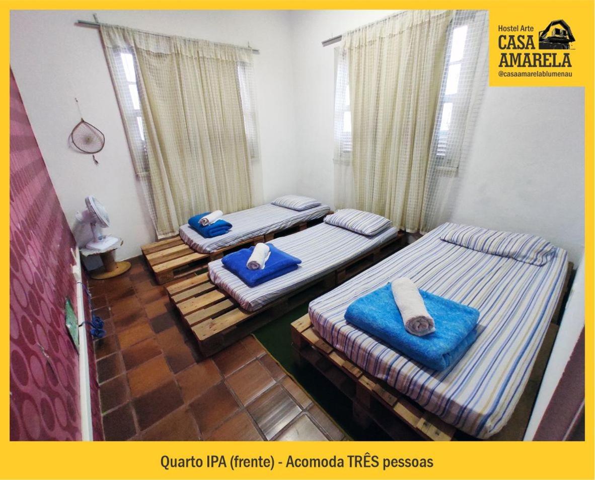 Casa Amarela Blumenau Hospedagem Alternativa Hostel Ngoại thất bức ảnh