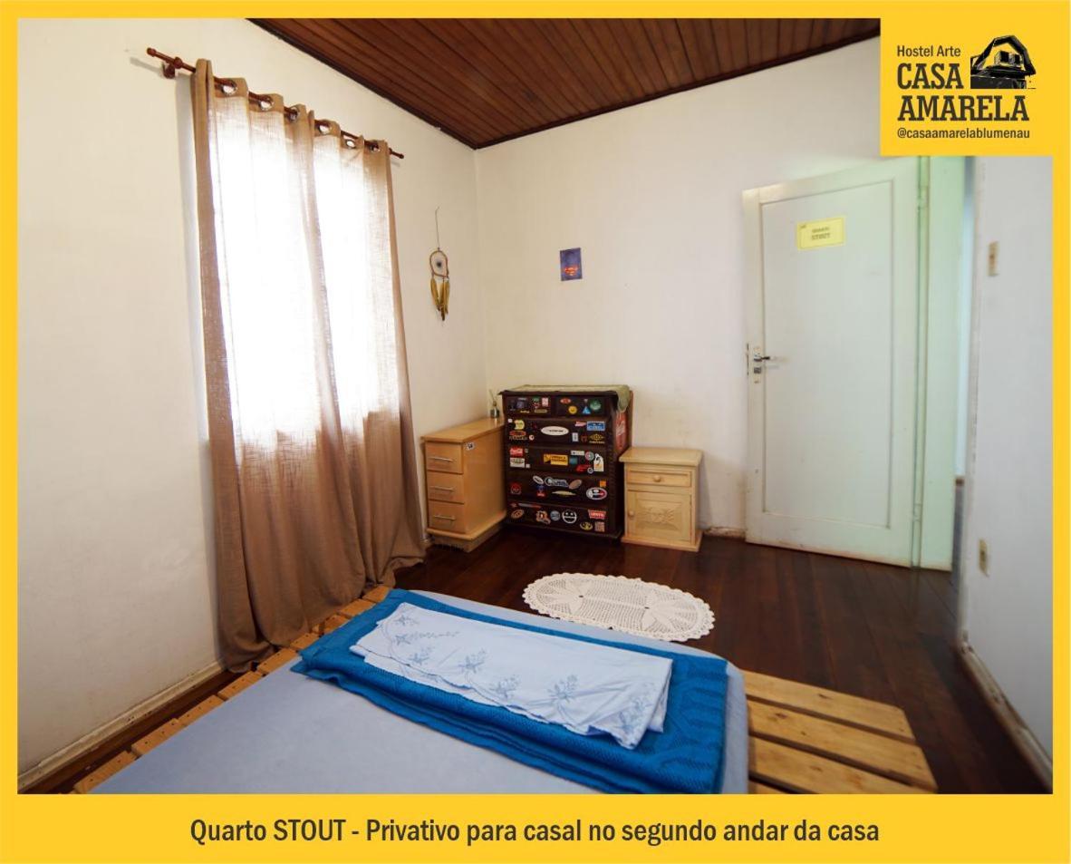 Casa Amarela Blumenau Hospedagem Alternativa Hostel Ngoại thất bức ảnh